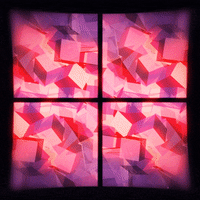 pink glow GIF by Erica Anderson