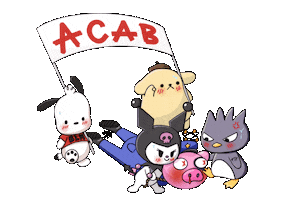 Kuromi Pochacco Sticker