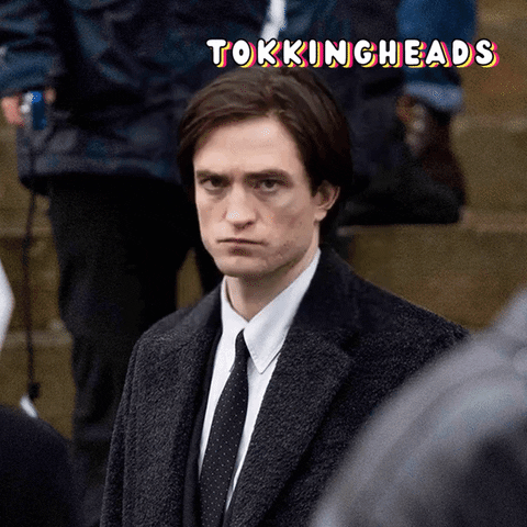 Robert Pattinson No GIF by Tokkingheads