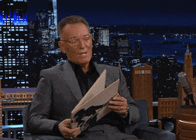 Brucespringsteen GIF by The Tonight Show Starring Jimmy Fallon