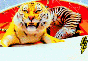 Eloy Jimenez Tiger Lightning GIF