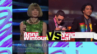Anna Wintour vs Nyan Cat Webby 5-Word Speech