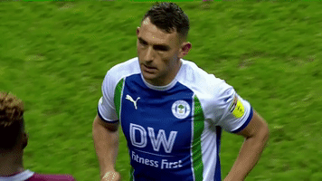 gary roberts clapping GIF by Wigan Athletic