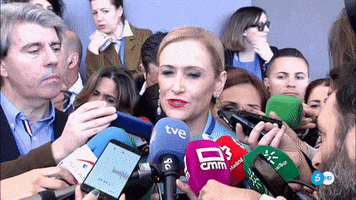 Cristina Cifuentes Adios GIF