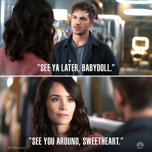 Nbc Sweetheart GIF by Timeless