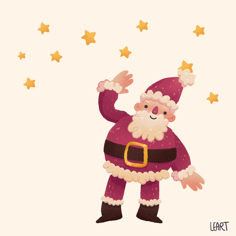 Merry Christmas Hello GIF by leart