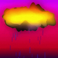 Rain Cloud Raining GIF by partyonmarz
