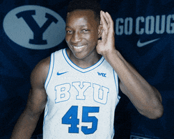 Get Loud Sport GIF by BYU Cougars