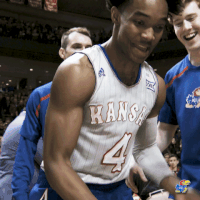 Kansas Basketball Dancing GIF by Kansas Athletics