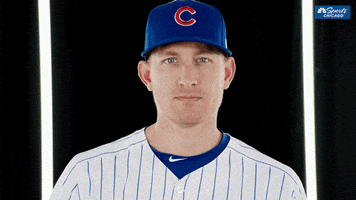 mike montgomery baseball GIF by NBC Sports Chicago