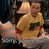 Youre Out The Big Bang Theory GIF by CBS