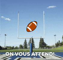 Football Attendre GIF by Les Carabins de l'Université de Montréal