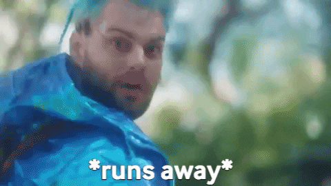 Runs Away GIFs - Get the best GIF on GIPHY