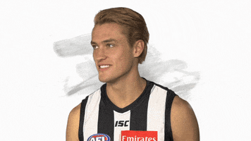 excited football GIF by CollingwoodFC