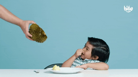 Bodybuilder Durian GIF by HiHo Kids - Find &amp; Share on GIPHY