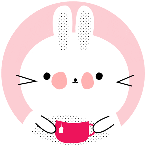 Tea Bunny GIF by conillo