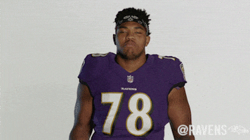 Orlando Brown Thumbs Up GIF by Baltimore Ravens