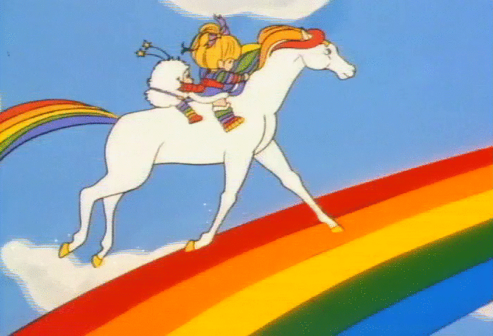 rainbow brite starlite horse