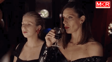 wine ugh GIF by My Kitchen Rules