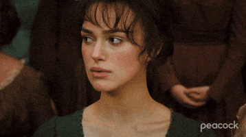 Pride And Prejudice Smile GIF by PeacockTV