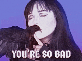 Goth You Are Bad GIF