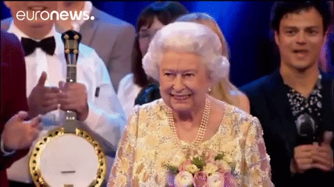Queen Elisabeth Ii GIF by euronews - Find & Share on GIPHY