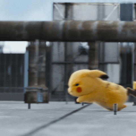 animation running GIF by POKÉMON Detective Pikachu