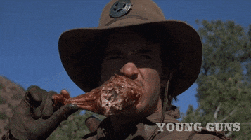wild west eating GIF by Young Guns