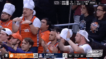 Clemson Tigers Cooking GIF by NCAA March Madness
