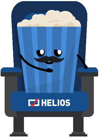 Popcorn Sticker by Kino Helios Polska