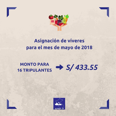 Viveres Supnep GIF by SociedadNacionaldePesquería