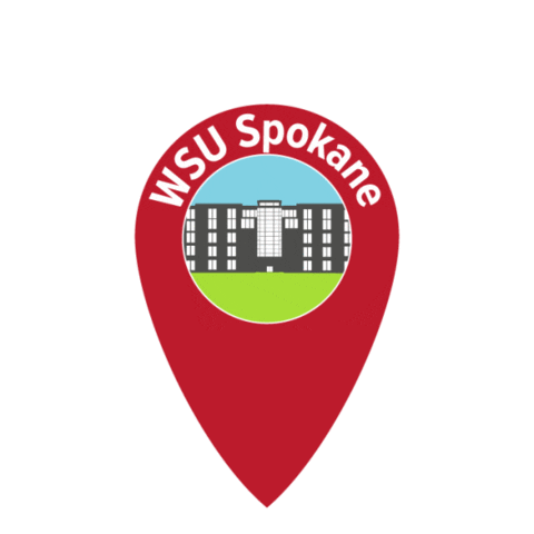 WSU Spokane Sticker