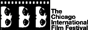 Flashing Black And White Sticker by Chicago International Film Festival