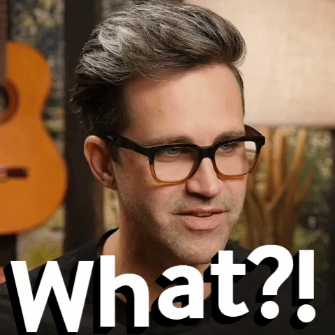 confused smirk GIF by Rhett and Link