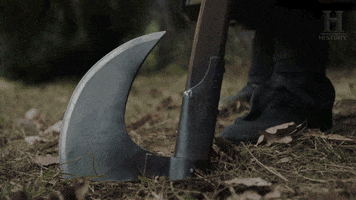history channel axe GIF by HISTORY UK