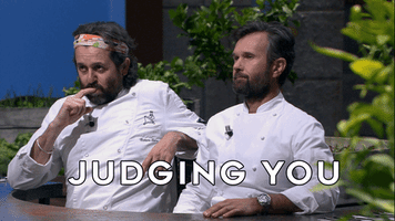cristiano judging GIF by Hell's Kitchen Italia