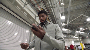 not listening on my way GIF by NBA
