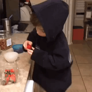 Snack Pigging Out GIF
