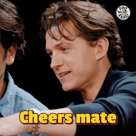 Tom Holland Drinking GIF by First We Feast