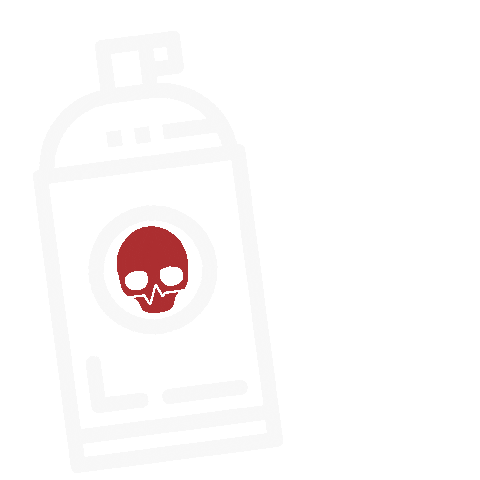 Spray Can Sticker by Motorrevive