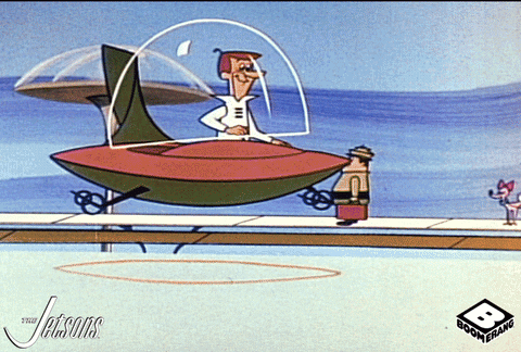 The Jetsons Car GIF by Boomerang Official - Find & Share on GIPHY