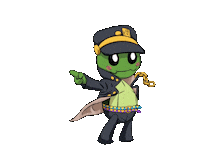 Jojos Bizarre Adventure Shrek Sticker for iOS & Android