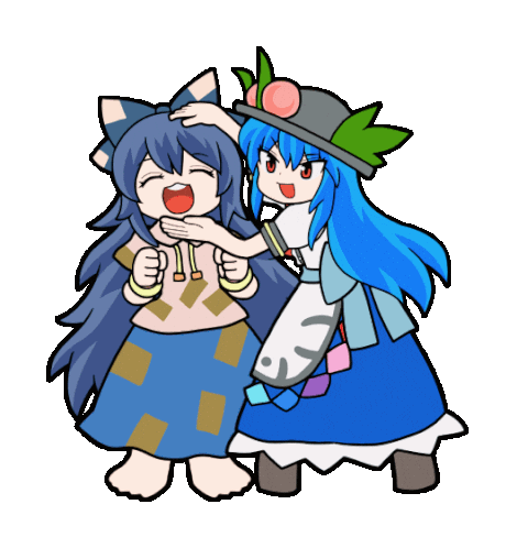 Tenshi Hinanawi Sticker