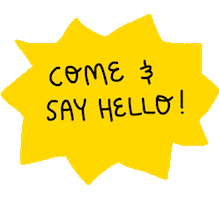 Come Say Hello Sticker by Laugh And Belly