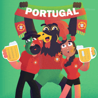 Portugal Ronaldo GIF by Manne Nilsson