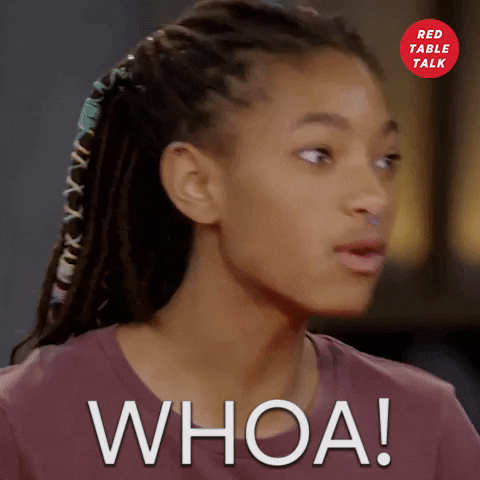 willow smith wow GIF by Red Table Talk
