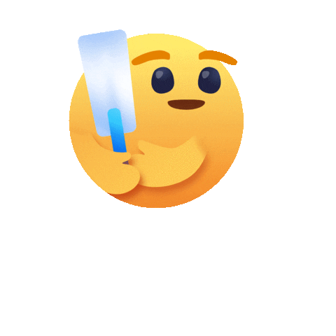 Emoji Cricket Sticker by BORN ON INSTAGRAM