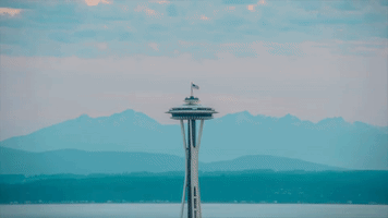 Space Needle Seattle GIF
