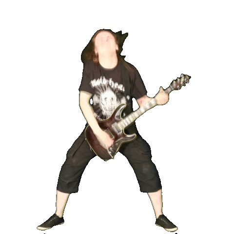 Guitar Player Guitarist Sticker