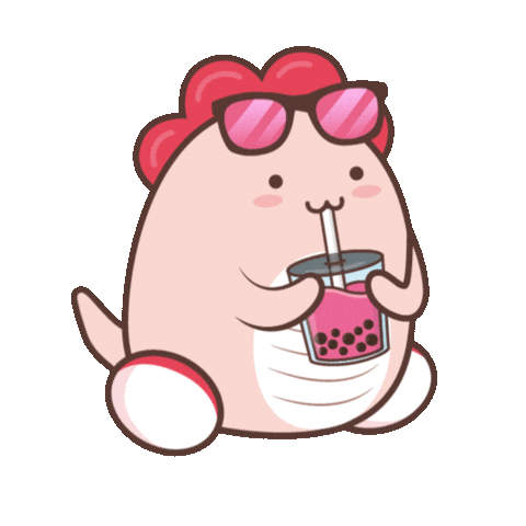 Boba Chacha Sticker by Bobocha Bubble Tea Shop
